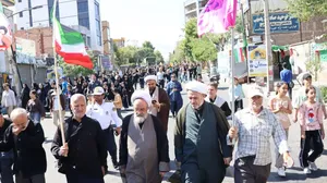 مرند در سوگ جاماندگان اربعین