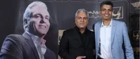 عکس| دعوت عادل فردوسی پور توسط مهران مدیری در اکران فیلم سینمایی «ساعت ۶ صبح»