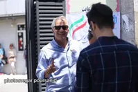 مجید مظفری رای خود را به صندوق انداخت/تصویر