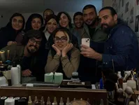جشن صمیمانه عوامل تاسیان بعد از اتمام سریال