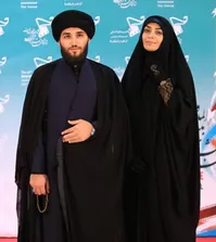 عکس| الهام چرخنده و همسر روحانی‌اش