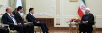 روحانی در دیدار نخست‌وزیر اقلیم کردستان: ایران از عراق متحد حمایت می‌کند/ بارزانی: اقلیم به هیچ‌کس اجازه استفاده از خاک این منطقه برای تهدید علیه ایران را نخواهد داد
