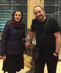 عکس| نگار قدسی پس از آزادی به ایران آمد