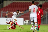 ایران صفر - بحرین صفر/ نیمه اول گلی نداشت
