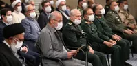 تصاویر| دیدار دست‌اندرکاران برگزاری کنگره شهدای قم با رهبری