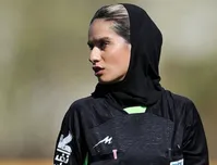 راز عکس جنجالی مهناز ذکایی داور دربی با کلاه پرسپولیس