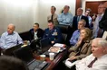 تصویر مشهور مشاهده زنده عملیات کشتن بن لادن در دولت اوباما