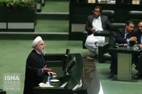 روحانی: تصمیمی برای مذاکره با آمریکا نداشته و نداریم| عده‌ای حنجره خود را به صدای دشمن عاریه می‌دهند| وضع ما نسبت به سال پیش بهتر است
