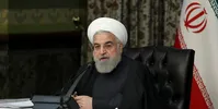روحانی: نگذاشتیم زانوی آمریکایی‌ها بر گلوی ملت، نفس‌ها را تنگ کند