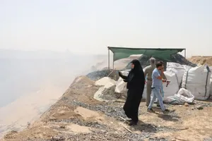 هشدار به پسماندسوزان در منطقه جمکران قم