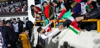 عکس| جشن قلی‌زاده با همسرش در ورزشگاه آزادی