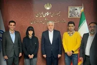 وزیر ورزش: حتی یک تار موی الناز رکابی هم بیرون نبود!