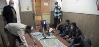 تصاویر| گرمخانه بی‌سرپناهان