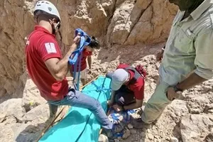 مرگ دلخراش نوجوان ۱۵ ساله در ارتفاعات غار بوژنه

 