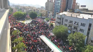مراسم تشییع رهبر شهید در تهران+ عکس و فیلم