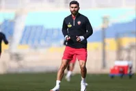 سینا اسدبیگی از حضور در تمرین منع شد