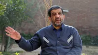 فیلم| حضور گربه و شوخی ضرغامی با خبرنگار صدا و سیما
