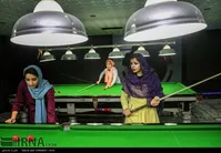تصاویر/ قهرمان اسنوکر بانوان ایران