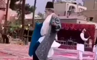 فیلم| رقص امیر جعفری در پشت صحنه سریال «جیران»