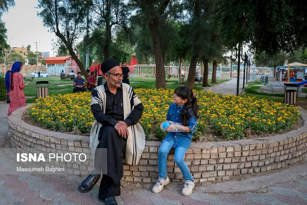 پارک گل نرگس در منطقه پنج بنگله