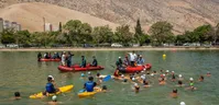 تصاویر| رقابت‌های قهرمانی آب‌های آزاد
