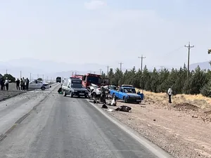 حادثه خونین در جاده ارسنجان؛ ۳ فوتی و یک مصدوم