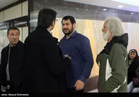 فرزند آیت‌الله هاشمی‌شاهرودی در بیمارستان خاتم‌الانبیاء/ عکس