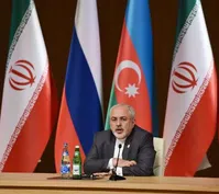 ظریف: تعاملات سه جانبه ایران، روسیه و جمهوری آذربایجان افزایش می یابد