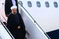 روحانی وارد سیستان و بلوچستان شد