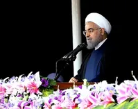روحانی: کشور را در چاه‌تحریم انداخته بودند/پیام‌مردم نه به افراطی‌گری بود+فیلم و تصاویر