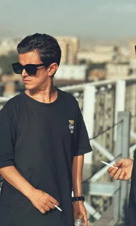 عکس جنجالی امیرمحمد برنامه عمو پورنگ