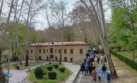 تصاویر| مسافران نوروزی در کاخ سعدآباد