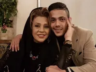 نسرین مقانلو به سوگ فرزند نشست