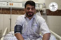 حسن یزدانی در بیمارستان بستری شد+عکس