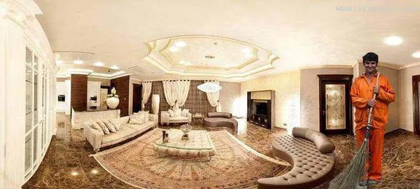 رفتگری در پنت هاوس 23 میلیاردی&zwnj;اش

