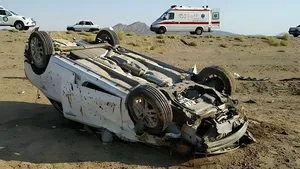 واژگونی سمند در محور فریدن به تیران / ۴ نفر کشته شدند