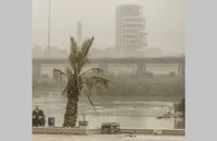 تصاویر| گرد و خاک شدید در اهواز