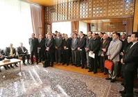 ظریف در جمع ایرانیان مقیم ژاپن+تصاویر