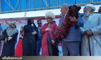تصویر/ سخنگوی دولت در لباس محلی