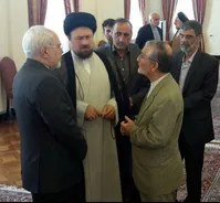حضور سیدحسن‌خمینی در وزارت‌خارجه/ توصیه‌‌های یادگار امام به ظریف+تصاویر