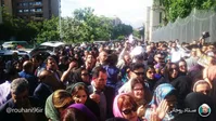 در شیرودی چه گذشت؟/از کنایه‌های روحانی به رئیسی، قالیباف و مالکان معدن‌آزادشهر تا شعارهای مردم+فیلم و تصاویر