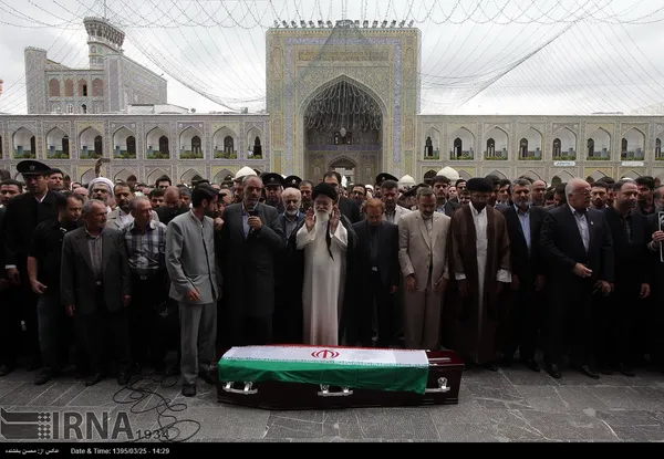 تشییع پیکر &laquo;حمید سبزواری&raquo; در مشهد&lrm;