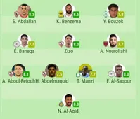 نوراللهی در کنار بنزما