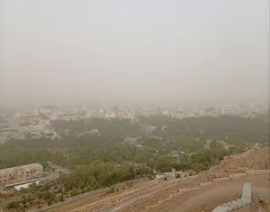 گرد و غبار شدید در چهارمحال و بختیاری