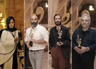 عکس| همه برندگان جشن حافظ؛ از نوید محمدزاده تا الناز شاکردوست