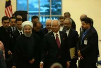 توافق مهم ایران و مالزی/ روحانی در نشست با نجیب‌تون‌رزاق چه گفت؟+تصاویر