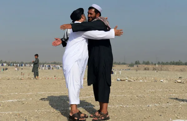 مردان افغانستانی در جلال آباد

