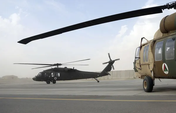 بالگرد آمریکایی UH-60 Black Hawk در افغانستان
