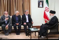 تصاویر| دیدار دبیرکل جهاد اسلامی فلسطین با رهبر انقلاب