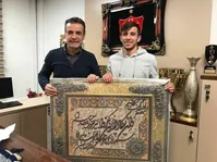 احمدزاده شبانه از پرسپولیس جدا شد+عکس